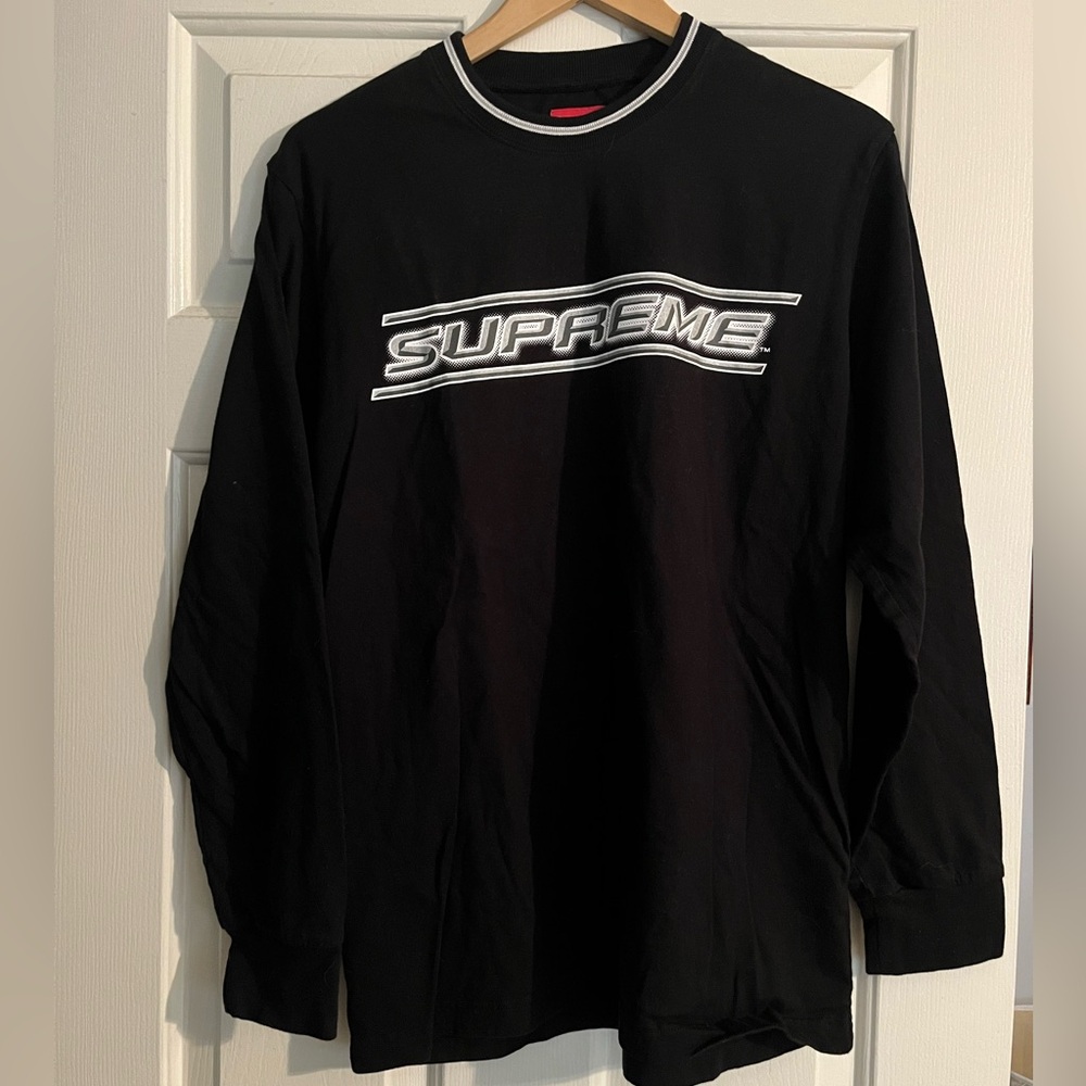 Supreme Black L/S tee.